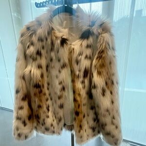 7 for all mankind fur jacket